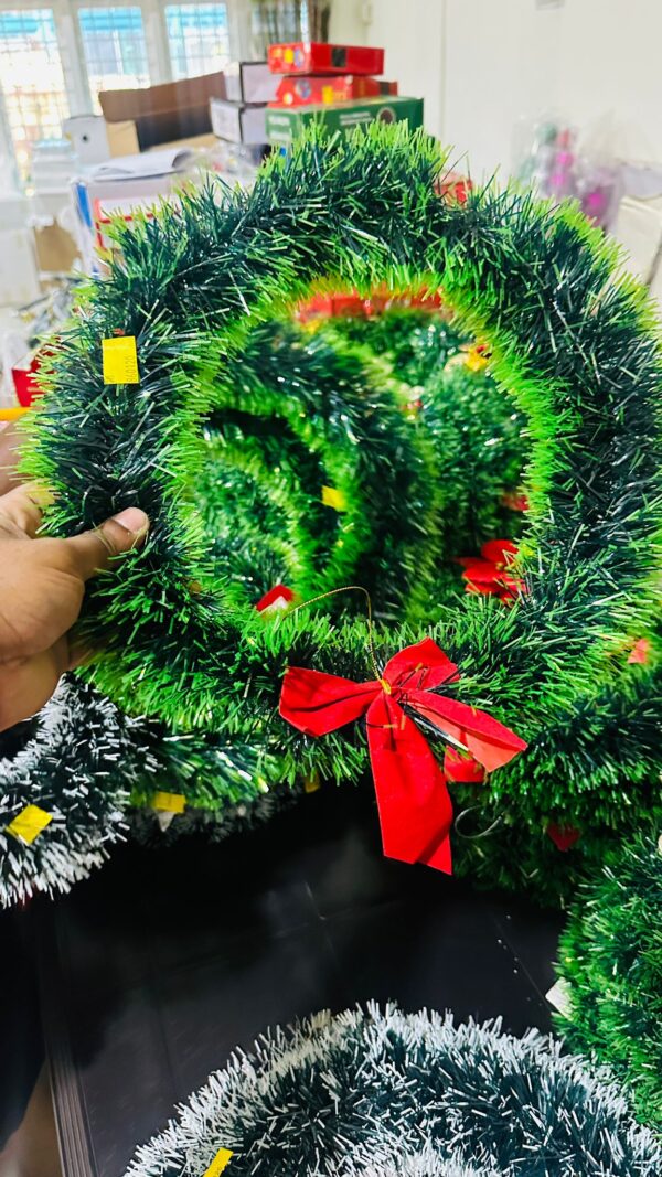 Christmas Green Wreath – 13 Inch