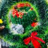 Christmas Green Wreath – 13 Inch