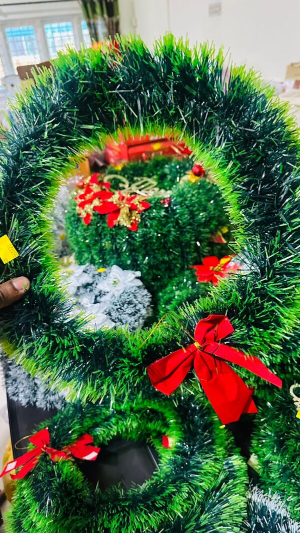 Christmas Green Wreath – 13 Inch