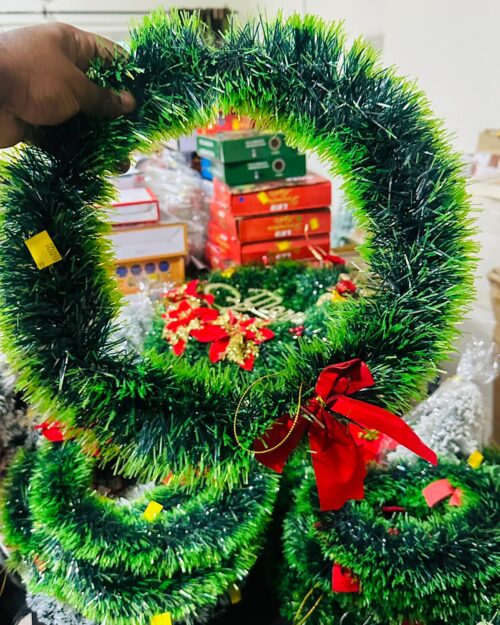 Christmas Green Wreath – 13 Inch