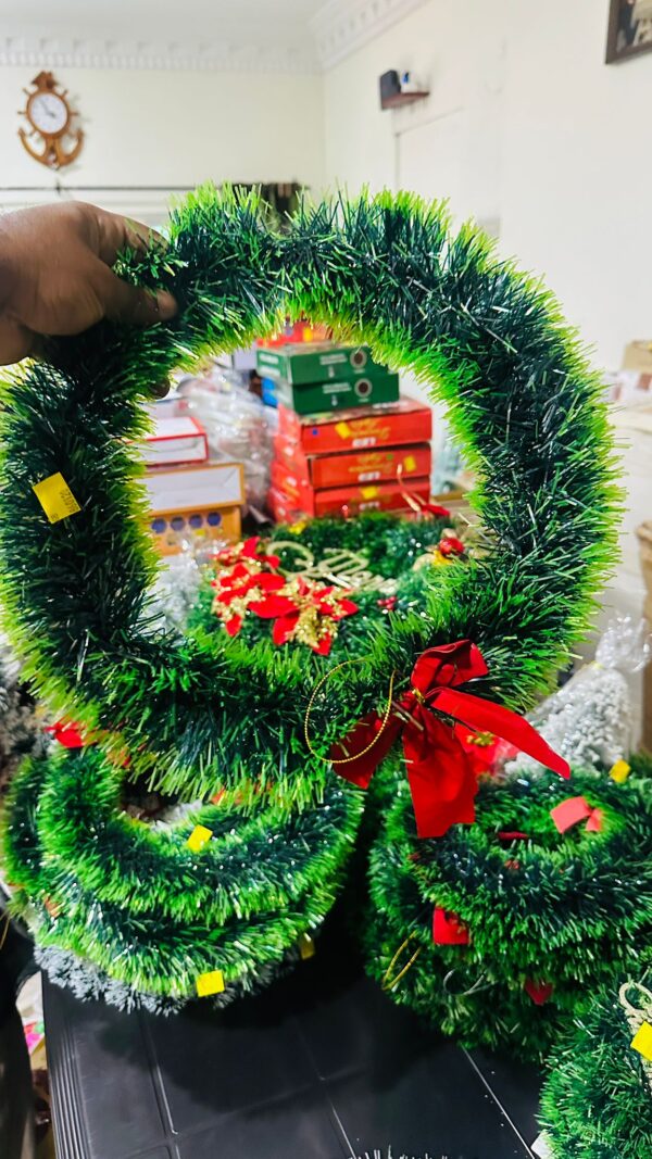 Christmas Green Wreath – 13 Inch