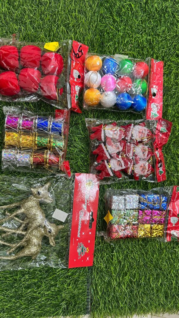 Christmas Tree Decoration Combo Set – Multicolour