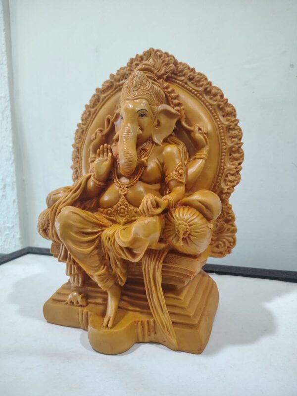 Lord Ganapathy Statue – Poly Resin, 13 inch