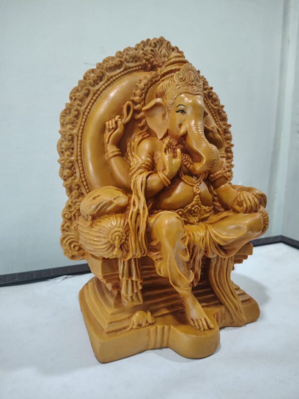 Lord Ganapathy Statue – Poly Resin, 13 inch