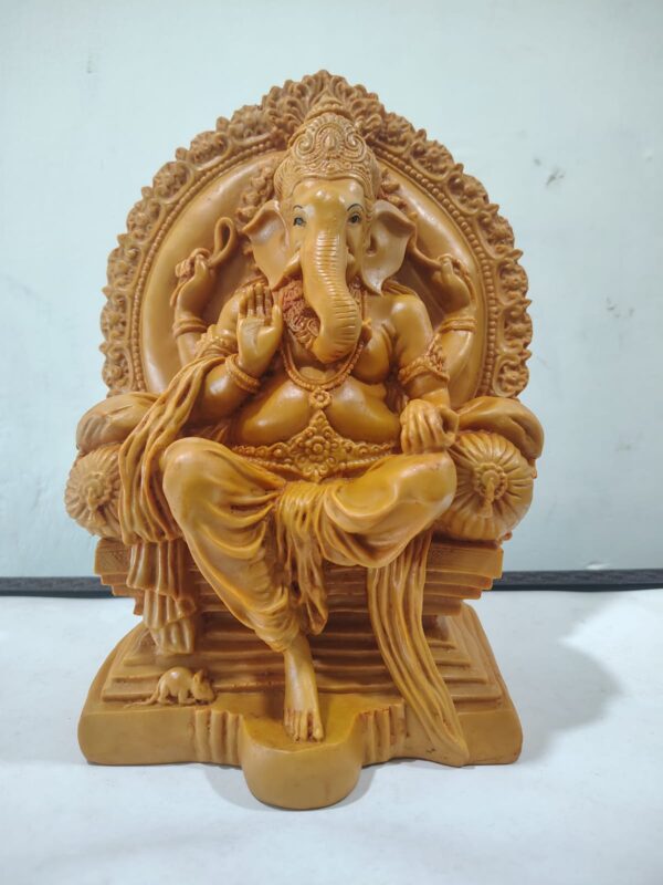 Lord Ganapathy Statue – Poly Resin, 13 inch