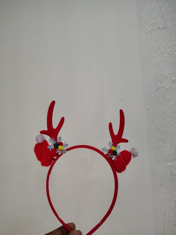 Christmas Combo Set – Antler Glass & Reindeer Headband