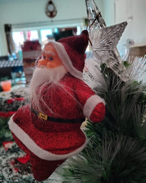 a324fb55-347c-4809-a2bf-956477600826 Glitter Santa Tree Topper – 200g