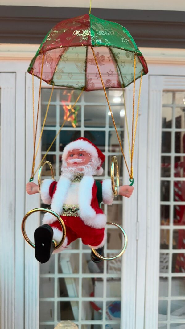 a381c41f-a165-472a-bf0d-b4c3e9a7e4f6 Parachute Santa Decoration
