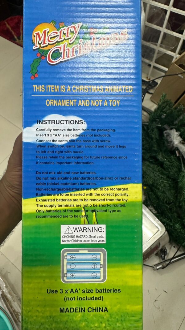 Animated dancing Santa