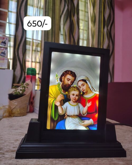 Holy Family Light Frame