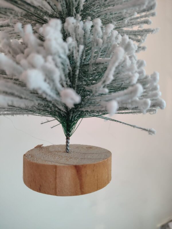 Snowy Mini Christmas Tree – 30 cm Tabletop Decoration