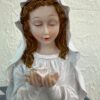 Mother Mary Praying Statue – 7 Inch | White Polyresin | Premium Finish