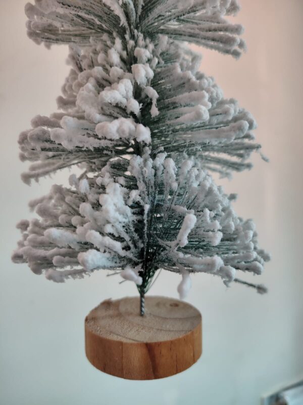 Snowy Mini Christmas Tree – 30 cm Tabletop Decoration