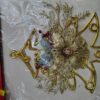 Golden Christmas Wall Hanging – Premium Festive Decoration