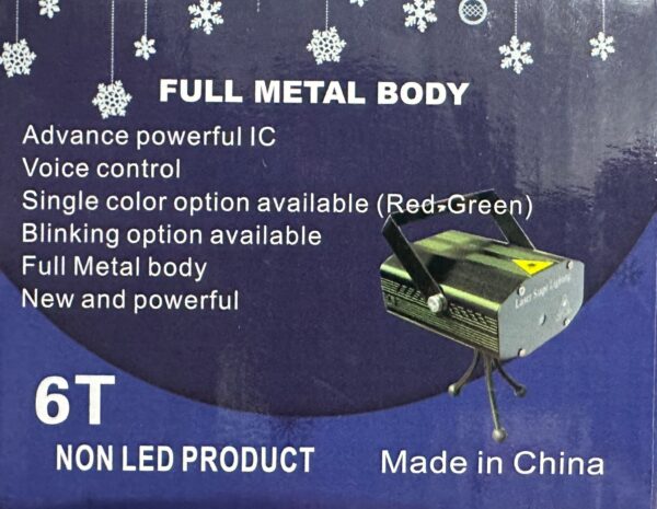 Laser Stage Light (Full Metal Body)