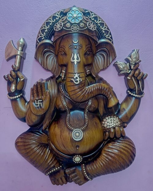 Lord Ganapathy Wall Hanging – Fiber Art