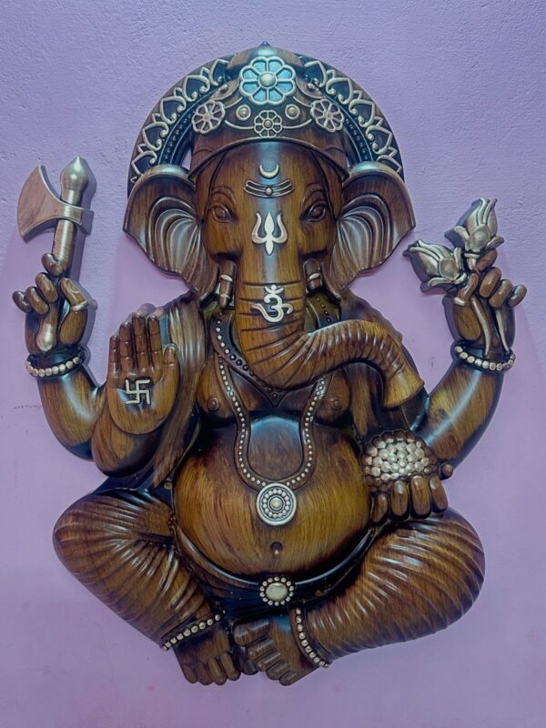 Lord Ganapathy Wall Hanging – Fiber Art