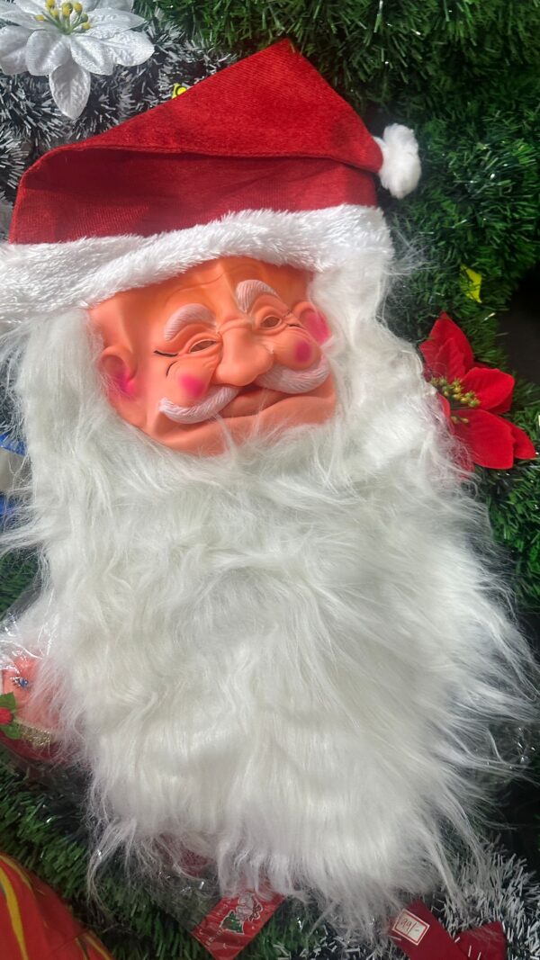 cefd603e-3d08-4c41-8ca4-d119016a86cf Santa Mask with Soft Beard & Cap – Teen Size