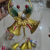Golden Christmas Hanging Bells – Decorative Ornament