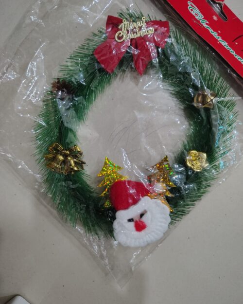 Christmas Decorative Wreath – Festive Hanging Door/Wall Décor