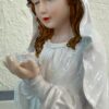 Mother Mary Praying Statue – 7 Inch | White Polyresin | Premium Finish