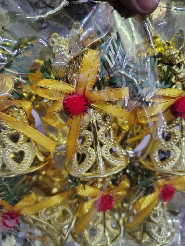 d36c059f-29a4-4f11-99f3-7bc38f000c27 Golden Angel Bell Ornaments – Set of 6