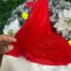 Premium Velvet Santa Cap – Soft Fur Border | Adult Size