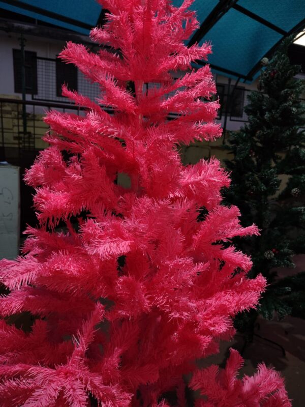 Vibrant Pink Christmas Tree – 6 Feet