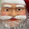Santa Claus Face Mask with Hat