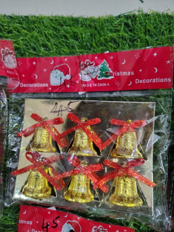Christmas Decoration Combo Set – Mixed Pack (Mini Santas, Snowmen, Stars, Bells & Apples)