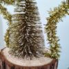 Golden Mini Christmas Tree with Star Frame – 200g