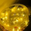 ✨ 50 Meter Warm LED Crystal Ball String Light – Premium Decoration Light