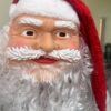 Santa Claus Face Mask with Hat