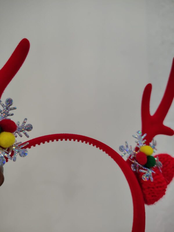Christmas Combo Set – Antler Glass & Reindeer Headband