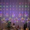 Star + Reindeer Curtain LED Light