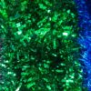 ✨ Green Metallic Christmas Tinsel – 2 Meter
