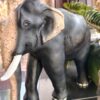 🐘 Fiber Elephant Statue –