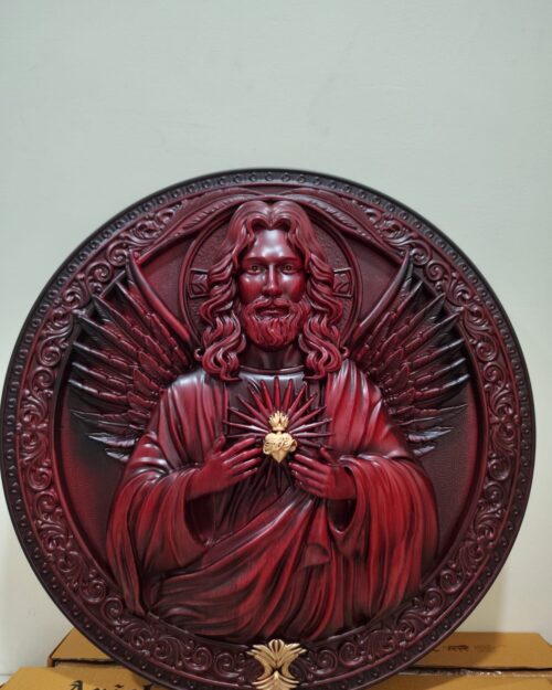 Sacred Heart of Jesus Wall Hanging – Premium Finish