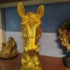 Horse Head Showpiece – Royal Finish