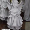 Reading Angel Statue – White Finish