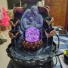 Holy Family Water Fountain with LED Crystal Ball