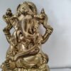 Lord Ganesha Statue – 6 Inch (Golden Finish)