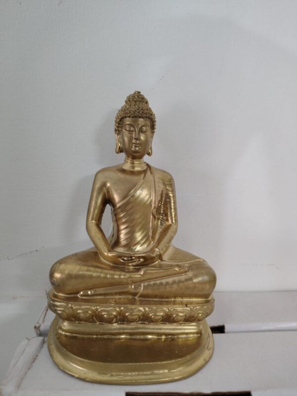 Golden Buddha Statue – 6 Inch