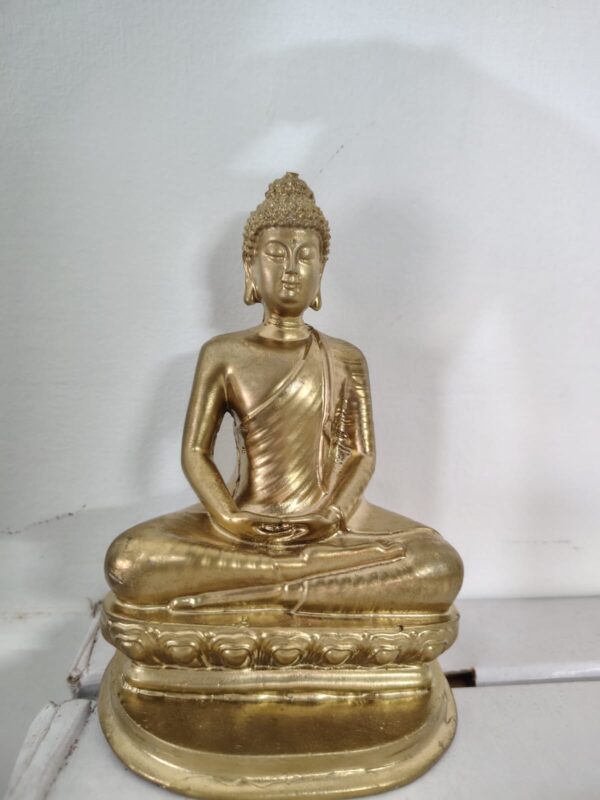 Golden Buddha Statue – 6 Inch