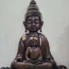 🪷 Double Buddha Wall Hanging – 2.75 Feet (Fiber)