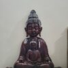 🪷 Double Buddha Wall Hanging – 2.75 Feet (Fiber)