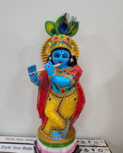 Lord Krishna Statue – 12 Inch Decorative Idol