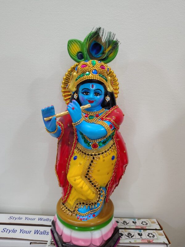 Lord Krishna Statue – 12 Inch Decorative Idol