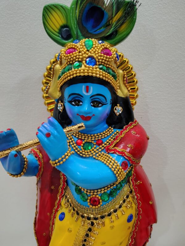 Lord Krishna Statue – 12 Inch Decorative Idol