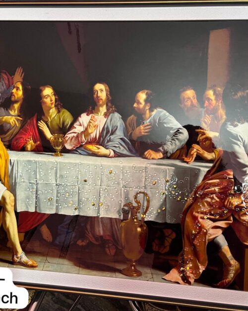 Last Supper Resin Frame – Premium Christian Art